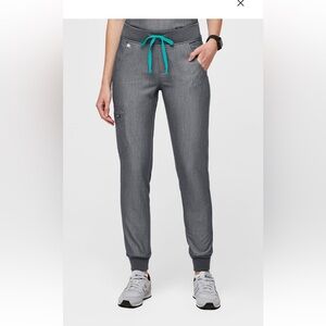 Gray, Zamora high waisted Women's Jogger scrubs Pants